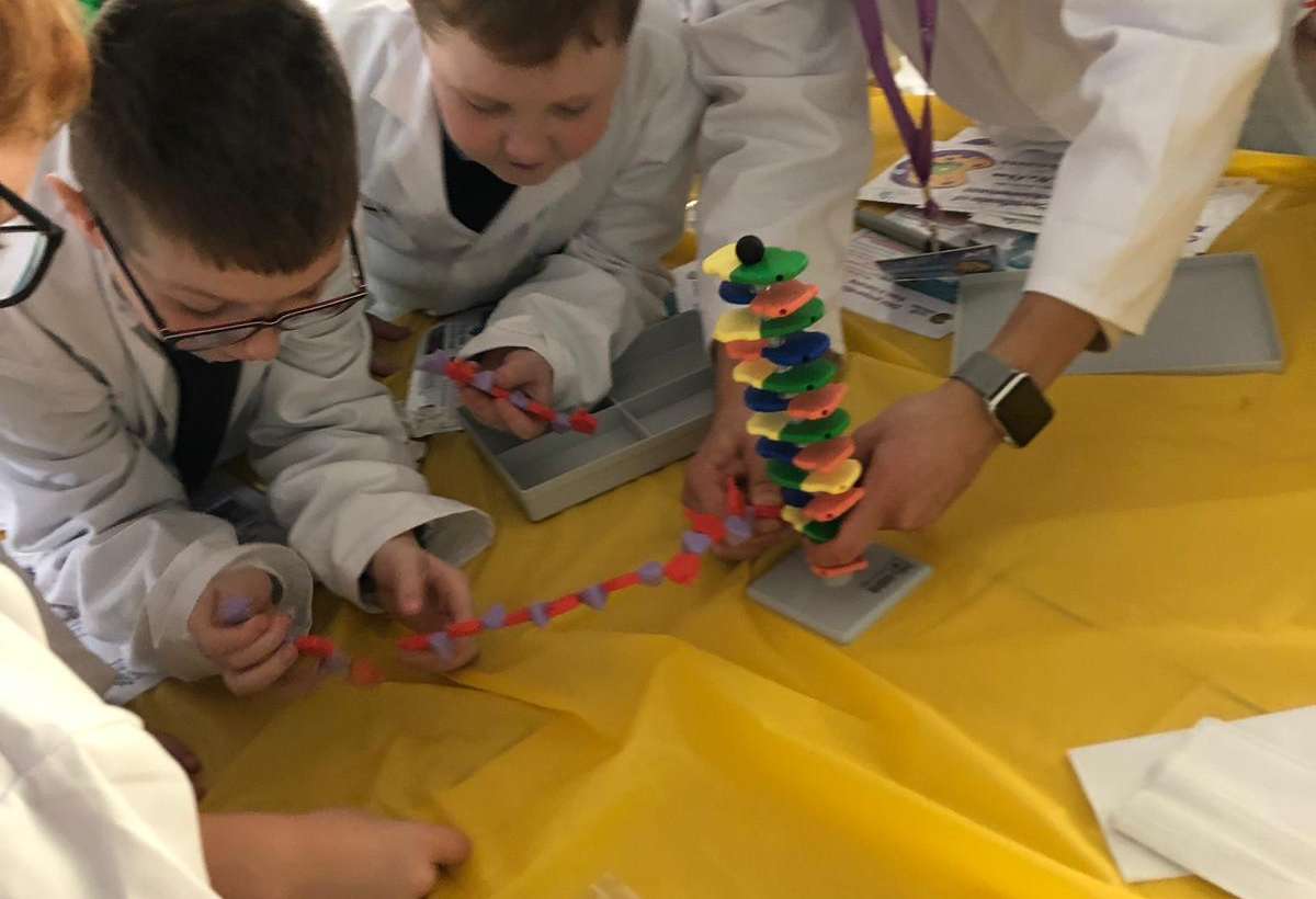 Fantastic DNA school visit